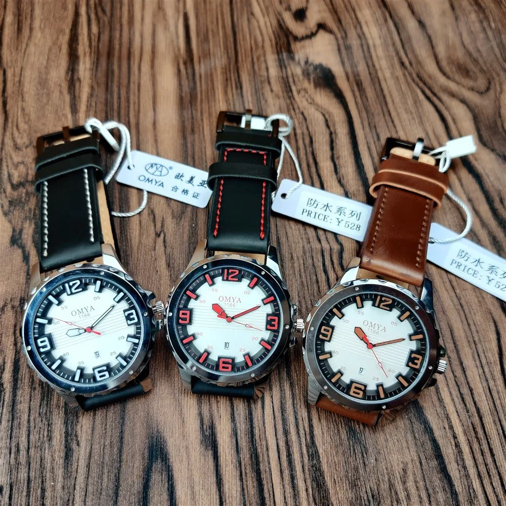 

Роскошные часы-календарь, повседневные классические кварцевые часы для мужчин, мужские часы с кожаным ремешком, наручные часы Relogio Masculino