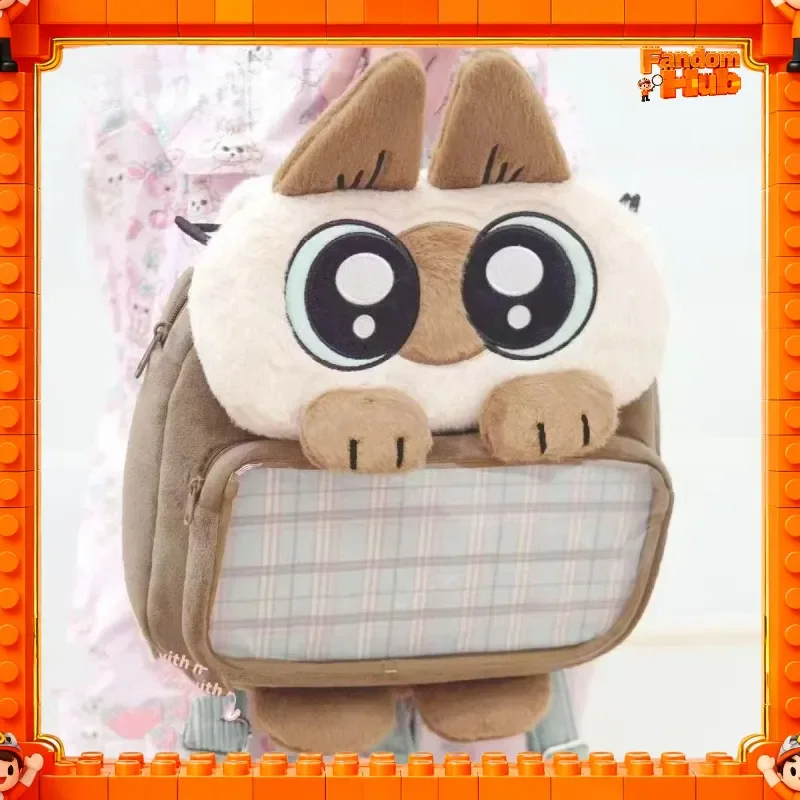 2026 azuki o gato siamês azukisan mochila de pelúcia dos desenhos animados-grande capacidade na moda itabag boneca mochila brinquedo fãs presente