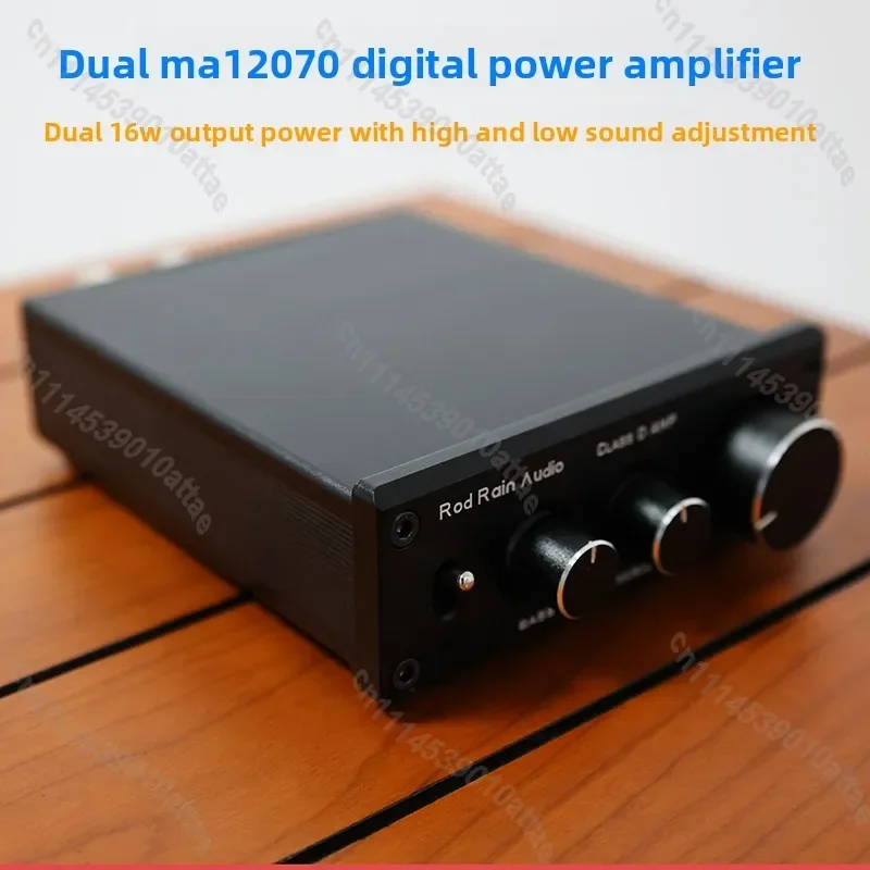 New Generation Dual 160W Class D Digital Amplifier Board, Infineon MA12070, Better Than TPA3116 Audio Module