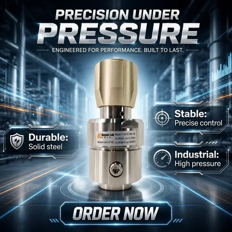 Factory Direct Supply High Flow Pressure Reducer Valve for High Pressure Industrial Pipeline Control Pressure