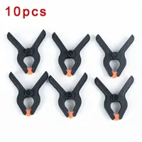 10pcs 2inch Spring Clamps DIY Woodworking Tools Hard Plastic Clamps Durable For Woodworking Spring Clip NEW