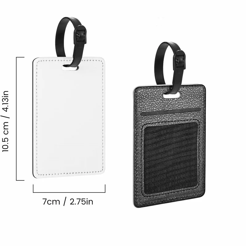 صورة مخصصة بو الجلود علامات الأمتعة صورة مخصصة للماء معرف العلامات السفر الأعمال الراقية الجلود الصعود تمرير