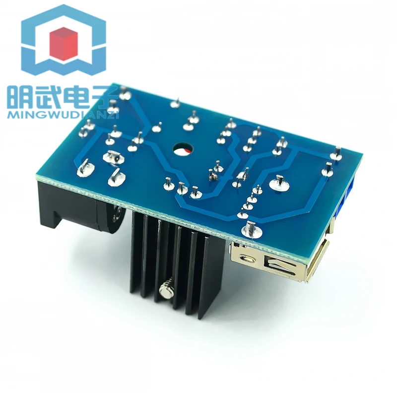 7-15V To 5V Power Module 9V To 5V 12V To 5V 7805/7812CV Heat Sink With Switch