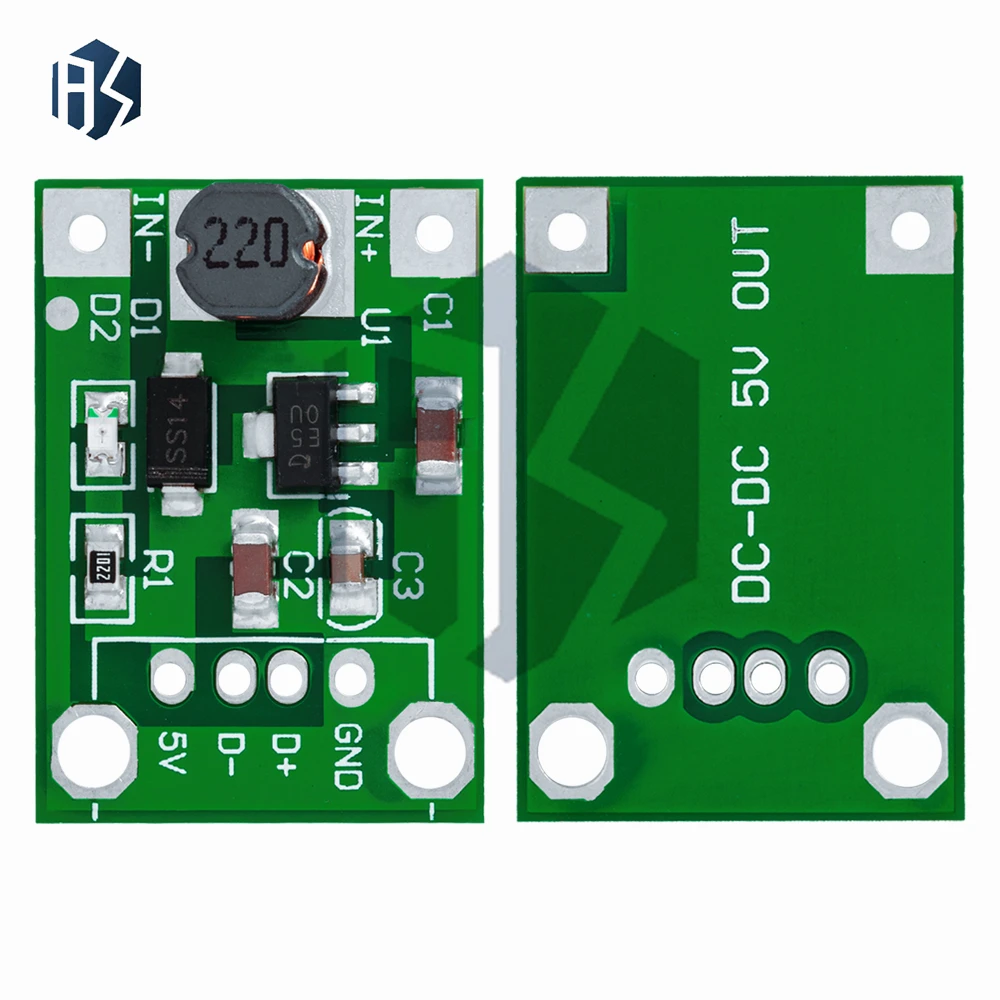 600mA DC-DC Mini Step Up Power Module 1-5V para 5V Step-up Boost Converter NOVO