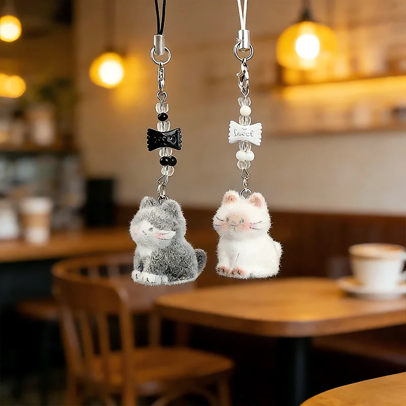 

Universal Phone Lanyard Cute Pet Cat Mobile Phone Straps Anti-lost Candy Animal Bag Hanging Decoration For iPhone For Samsung