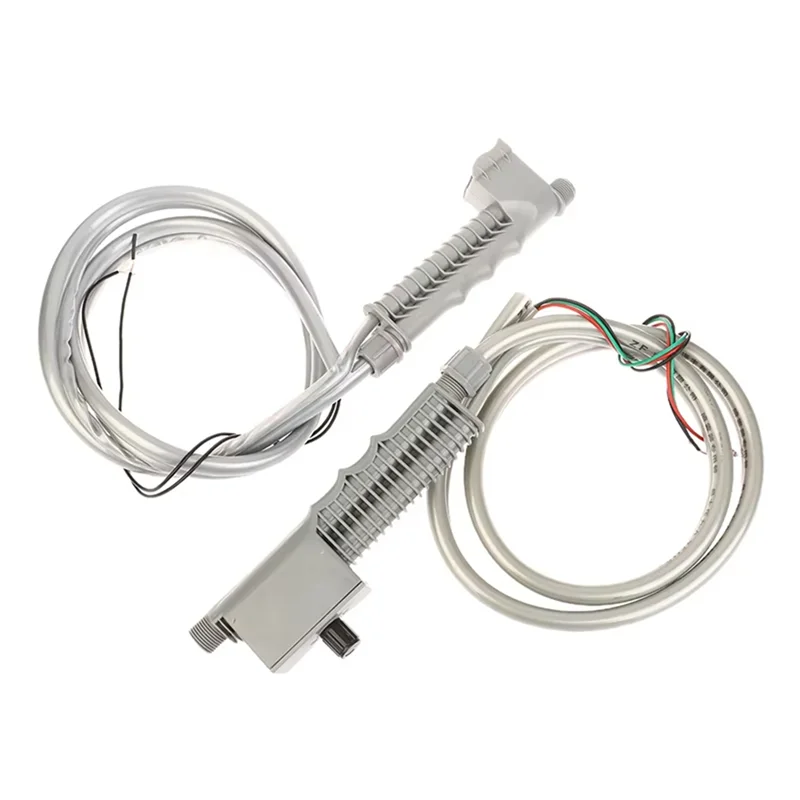 معظم خط مزدوج أنبوب خرطوم الكهربائية Sprayertube مقبض مفتاح الطاقة خط التحكم منفذ الأنابيب مقبض التبديل لون عشوائي 1 قطعة B