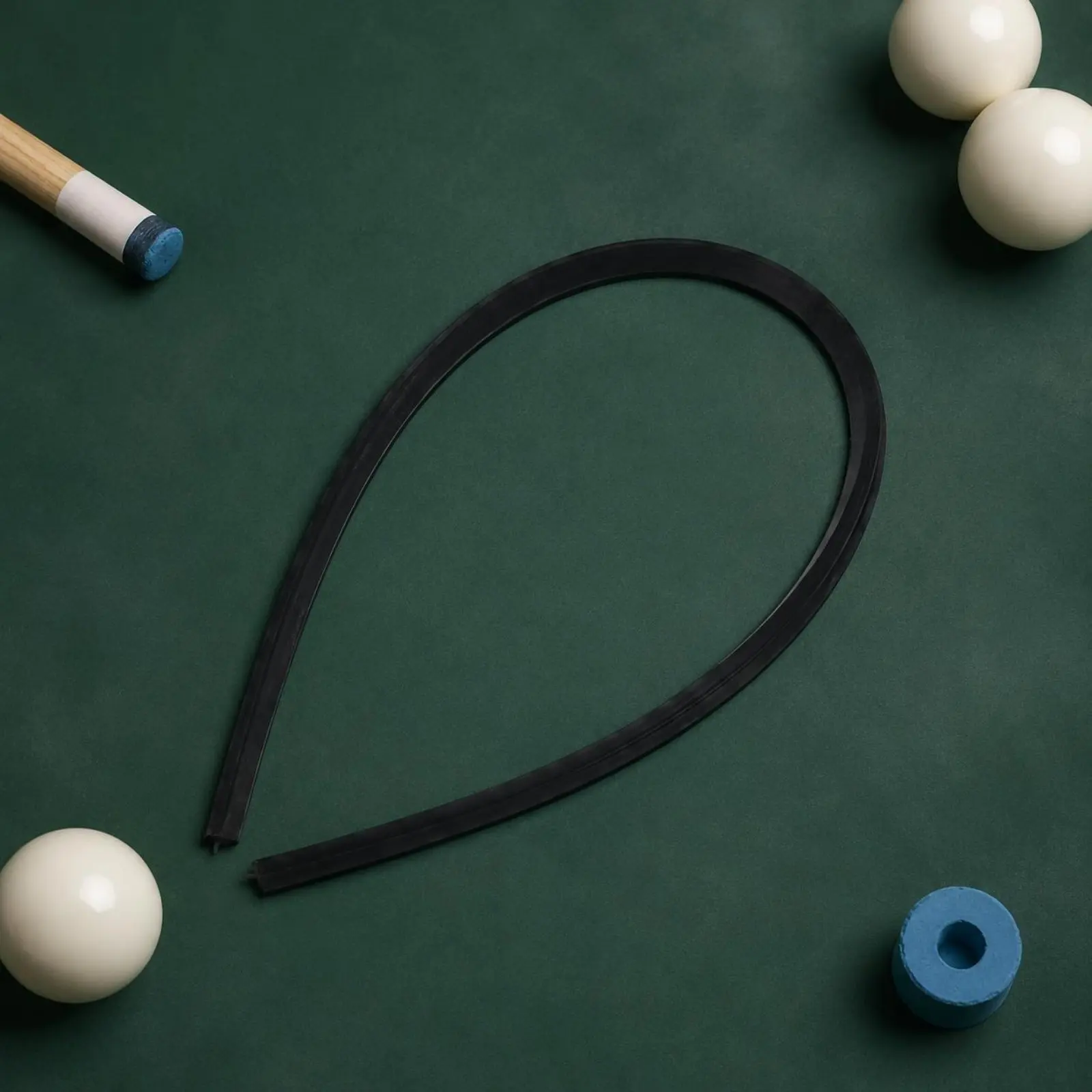 Billiard Rail Rubber Cushions Easy Installation Cue Ball Rebound Strip Pool Table Cushion Set Consistent Playing Surface