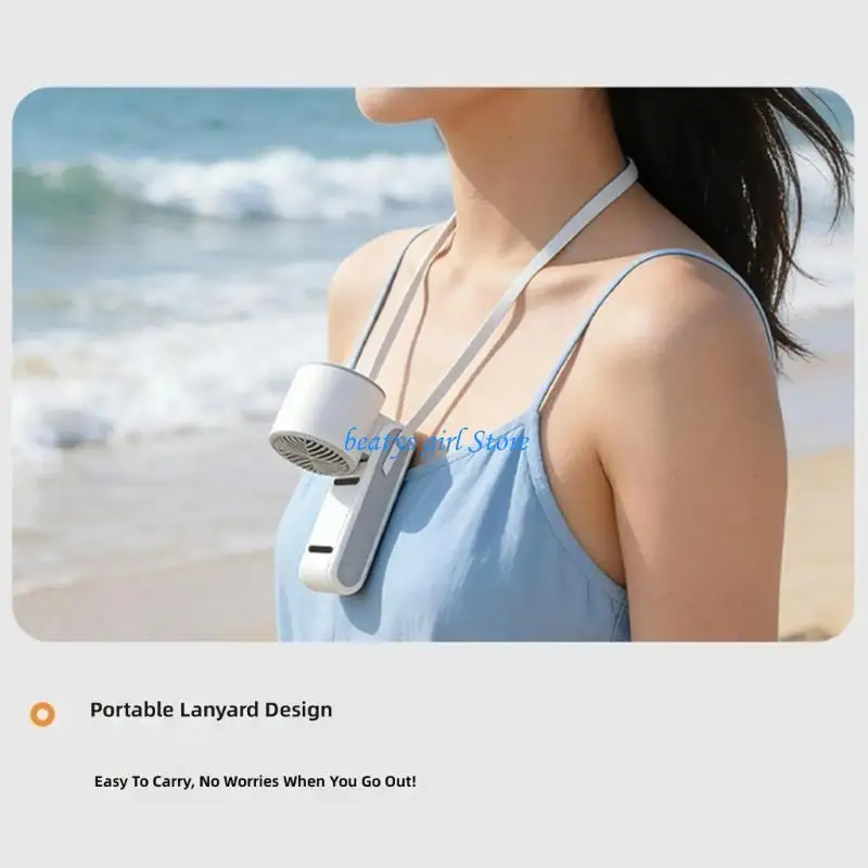 

C7AB Folding Desk Fan With Phone Stand Function Quiet Operation Travel and Home Fan