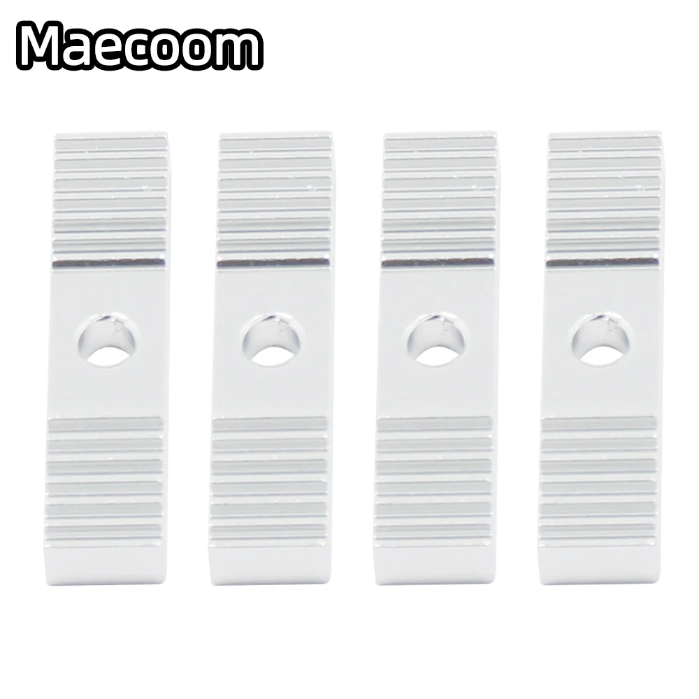 5/10pcs Reprap DIY GT2 Timing Belt Fixing Piece Aluminum Alloy Tooth pitch 2mm Clamp Fixed Clip 9*40mm CNC For 3 D Printer parts