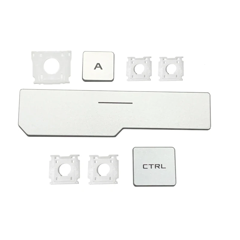 Tombol engsel klip gunting topi kunci baru Keycap baru pengganti perak untuk ASUS ROG Zephyrus G14 GA401 GA401U GA401M GA401QM