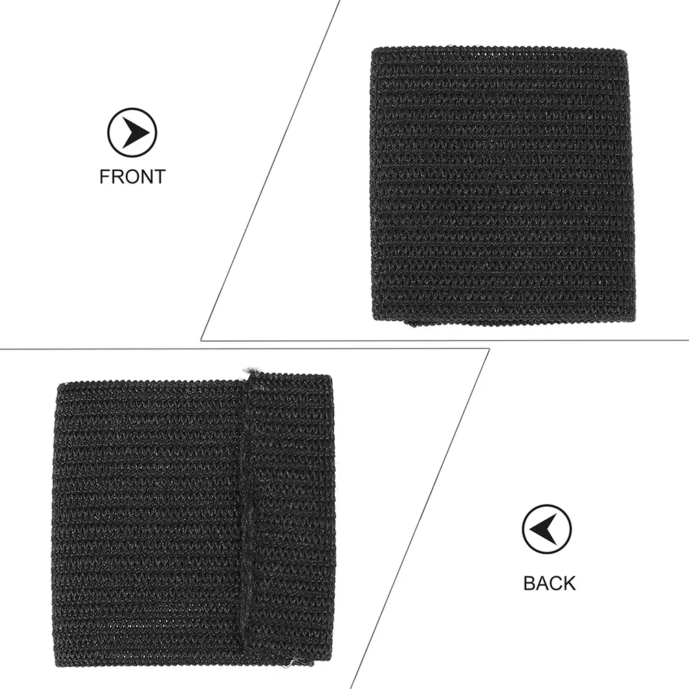 

30Pcs Elastic Finger Sleeves Sports Fishing Thumb Protectors Breathable Practical Durable Universal Size Black