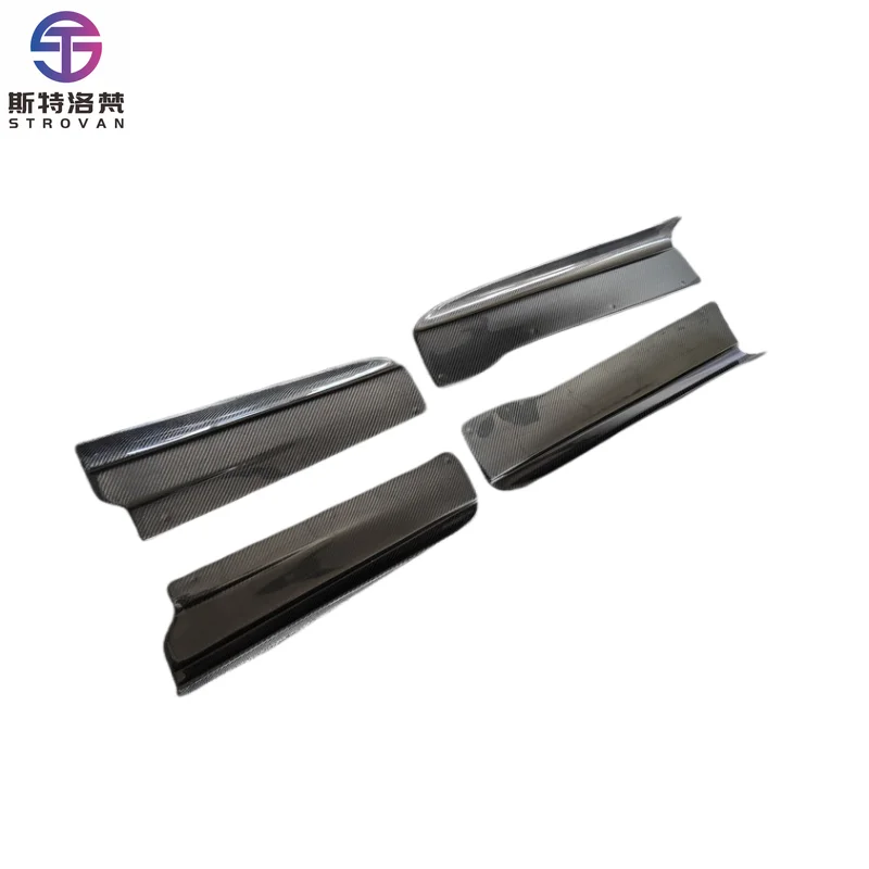 

STLF HM Style Carbon Fiber Body Side Skirts for Ferraris F430 Used with Extended Four Piece Body Kit Upgrade