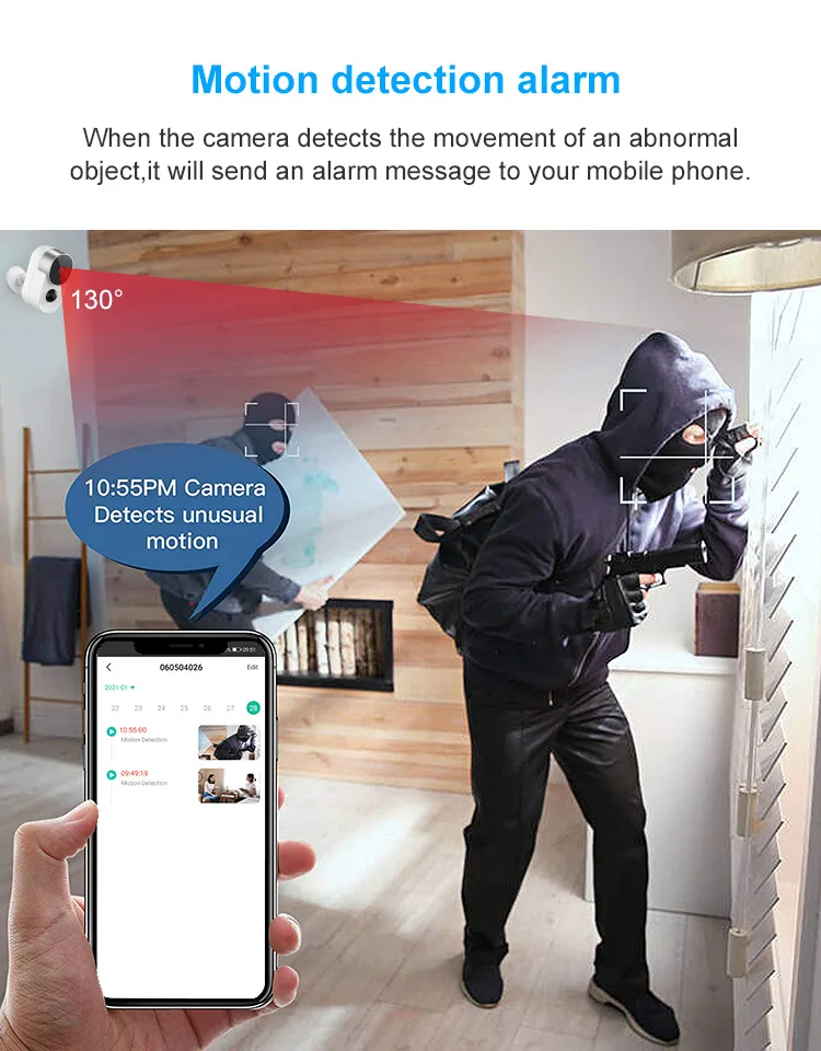 LEDEAST ST-968-2M-TY مقاوم للماء الأشعة تحت الحمراء التعريفي APP التحكم IP66 المراقبة #6