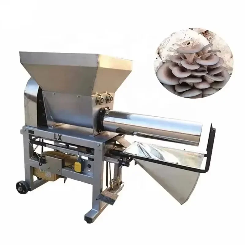 Mushroom cultivation planting bag filling machine Shiitake mushroom Oyster mushroom wood chips Corncob bagging machine