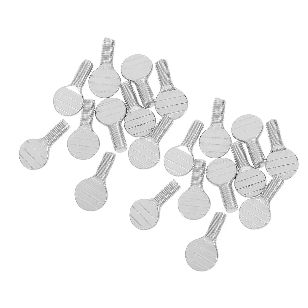 

10Pairs High-Temperature Resistant Stainless Steel Rotisserie Grill Accessories Precision Threaded Thumb Knobs