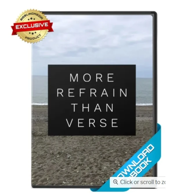 

More Refrain Than Verse eBook by Liam Montier (Instant Download)