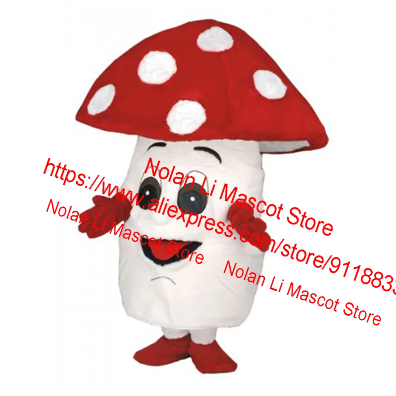 High Quality EVA Material Mushroom Mascot Costume Vegetable Cartoon Set Cosplay Movie Prop Birthday Party Adult Gift 577-2