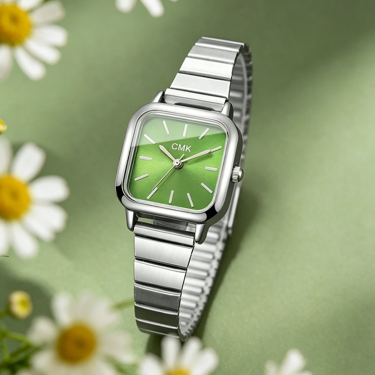 Fashion Ultra-thin Strap Women Watches Ladies Square Quartz Wristwatch Clock Reloj MujerWithout Box