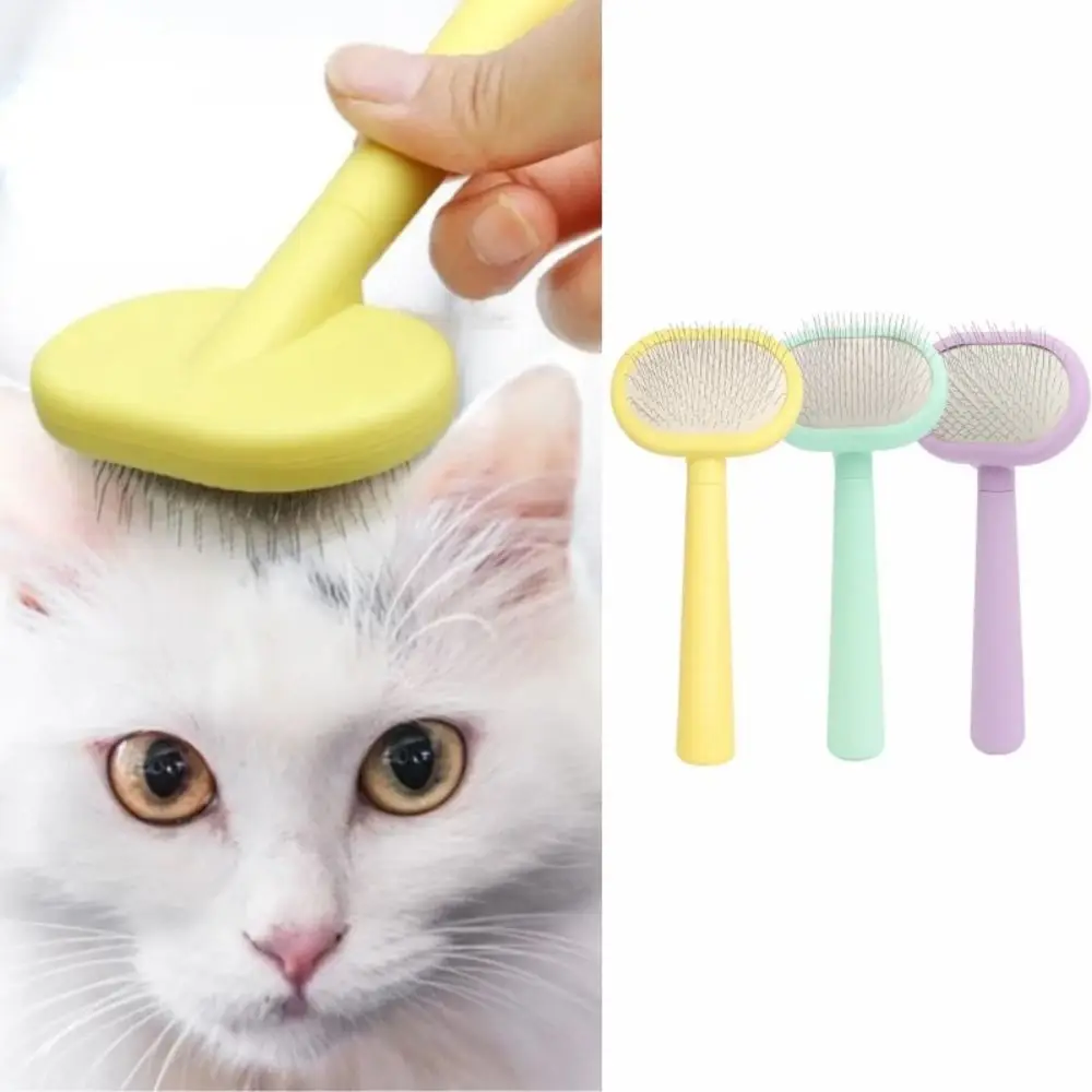 

Quality Float Removal Cat Comb Pet Cleaning Anti-slip Grooming Brush Knot Opening Hair Removal Comb Cat