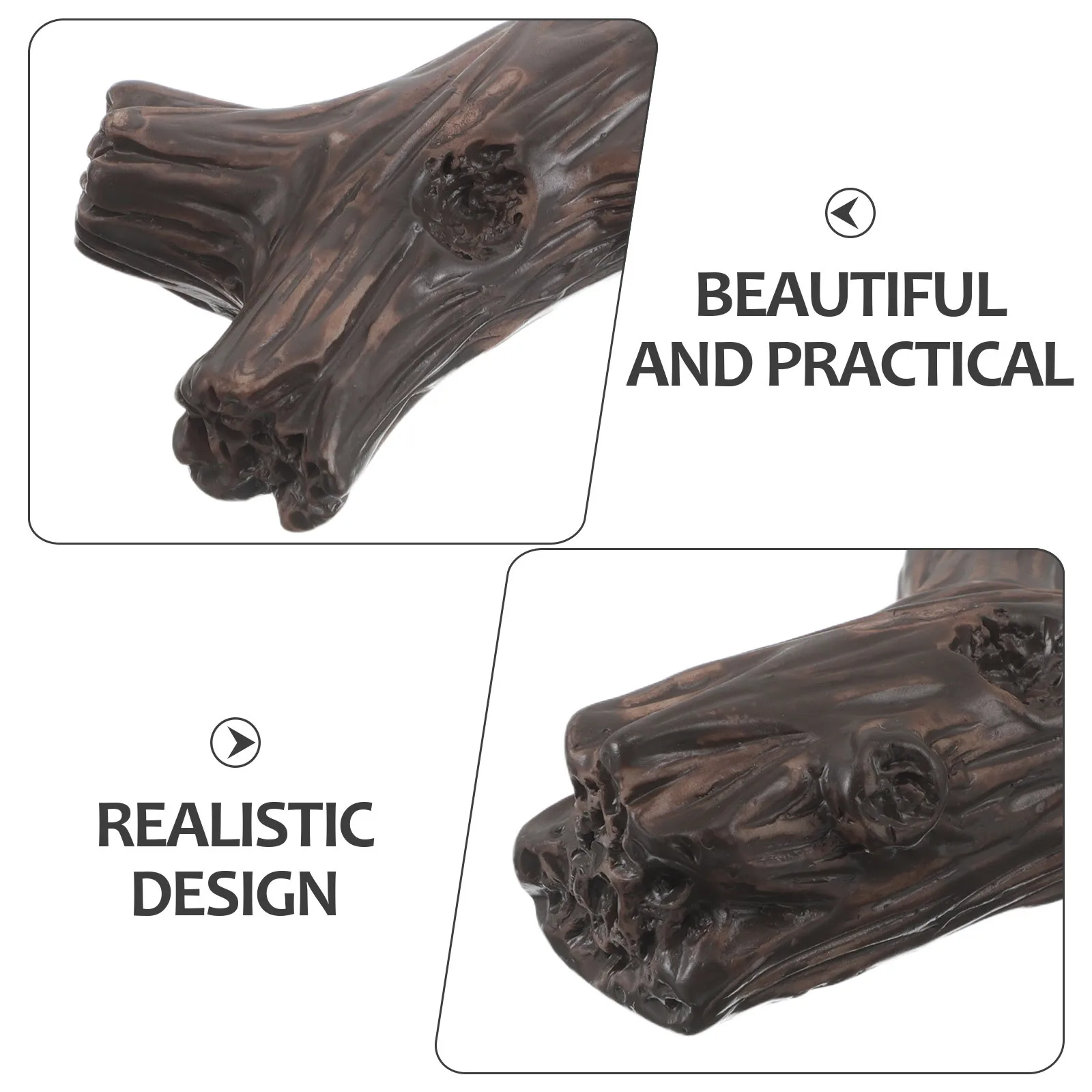 10 pz Micro Paesaggio Ornamenti Resina Ceppo di Albero Decor Per Fai Da Te Treno In Miniatura Set Fata Giardino Terrario Tavolo di Sabbia Casa Delle Bambole