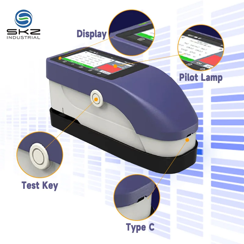 -SY3020 Portable  Spectrophotometer Colorimeter with  One Sec for Measurement for Use in Car Paint /Textile Fields