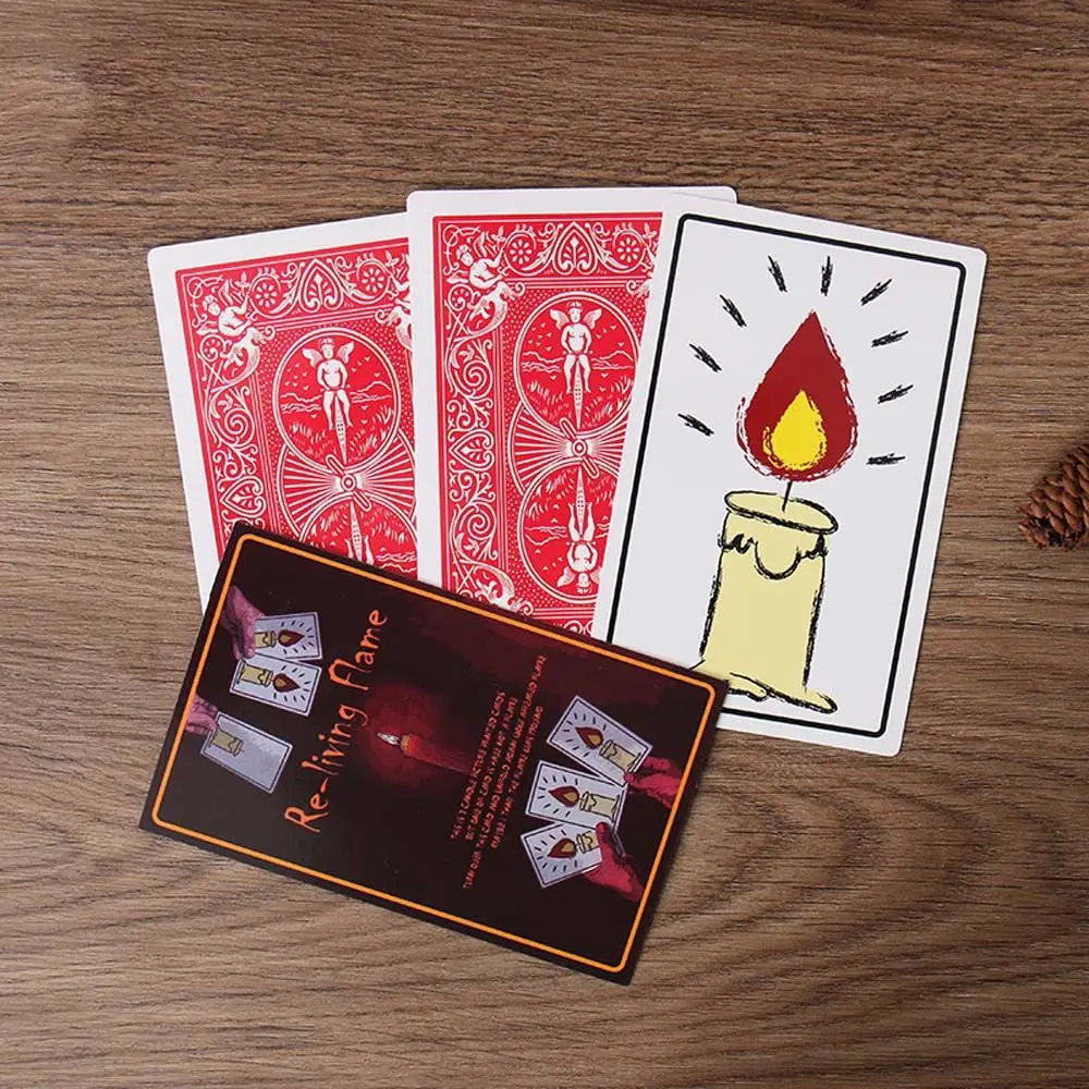 Birthday Gift Funny Amazing Change A Magic Magic  Magic Tricks Magic Props Poker Cards Relighting Candles Magic Cards