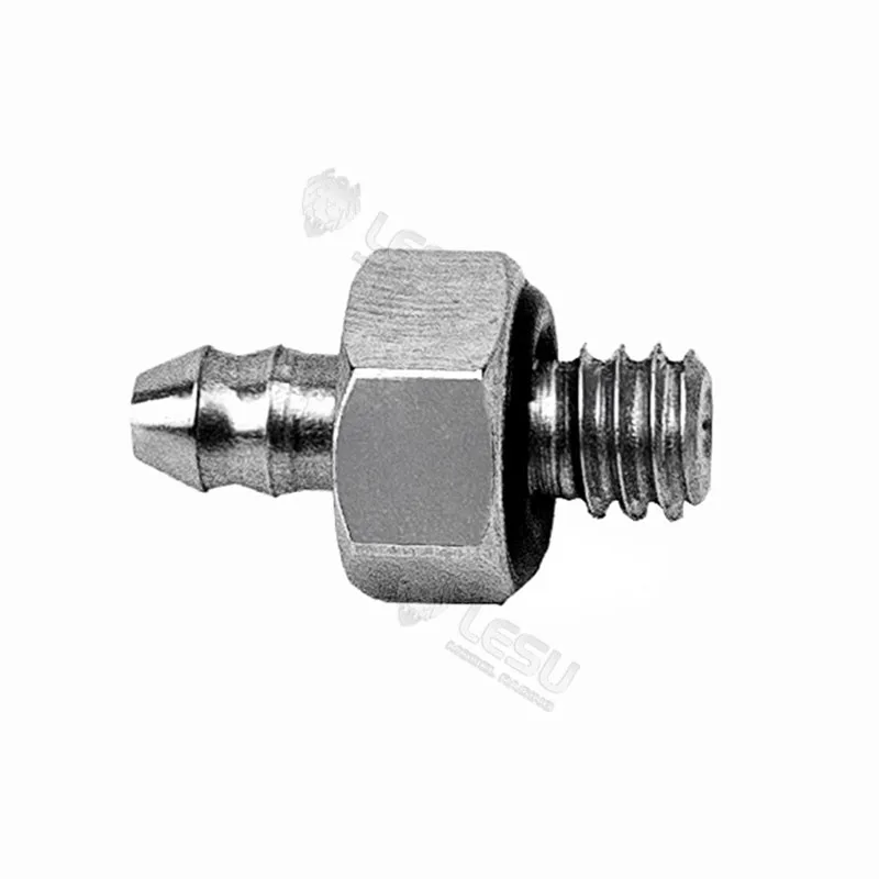 

Radium velocity model Y-1565-A modified stainless steel precision M2 straight nozzle suitable for nylon 2 * 1MM oil pipe