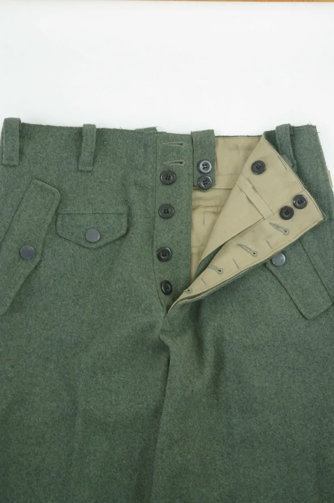 GUWF-001 Wwii Duitse M40 Fallschirmjäger Veld Wol Jump Broek