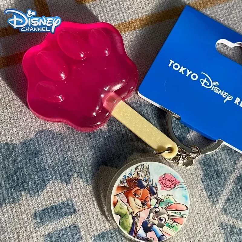 Disney Zootopia Key Chain Creative Kids Cartoon Keychains Purse Accessories Backpack Pendent Car Keyring Anime Trinkets Gift