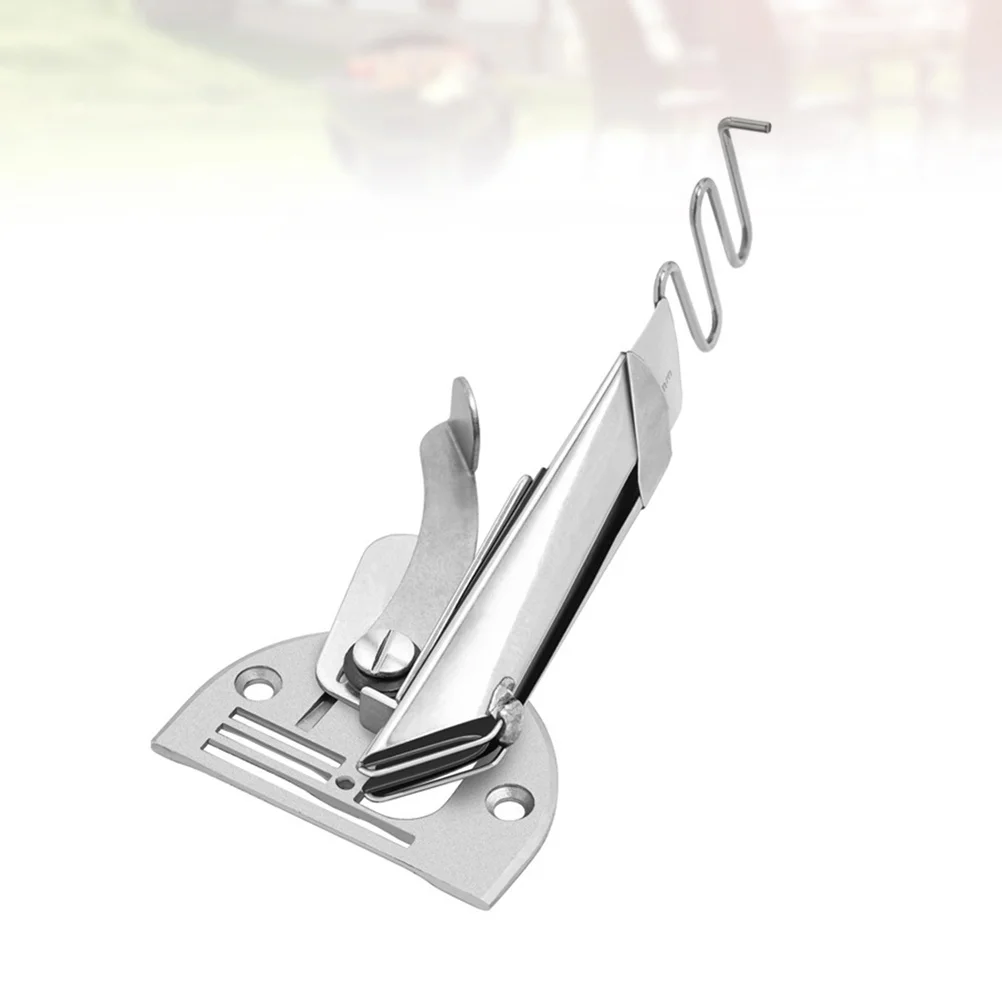

1Pcs Sewing Presser Feet Folded Pull Cylinder 20mm Silver Foldable Edging Device Premium Sewing Machine Accessories for Home