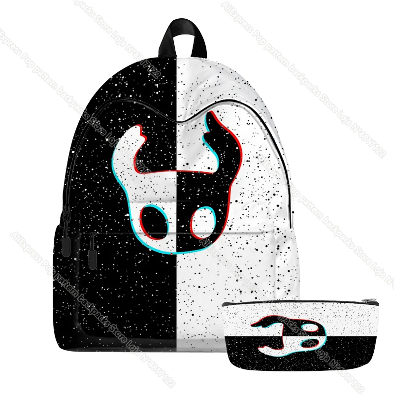 Game Hollow Knight Backpack 2pcs Students Back to School Knapsack Teens Shoulder Bags 3D Book Mochilas Student Backpack