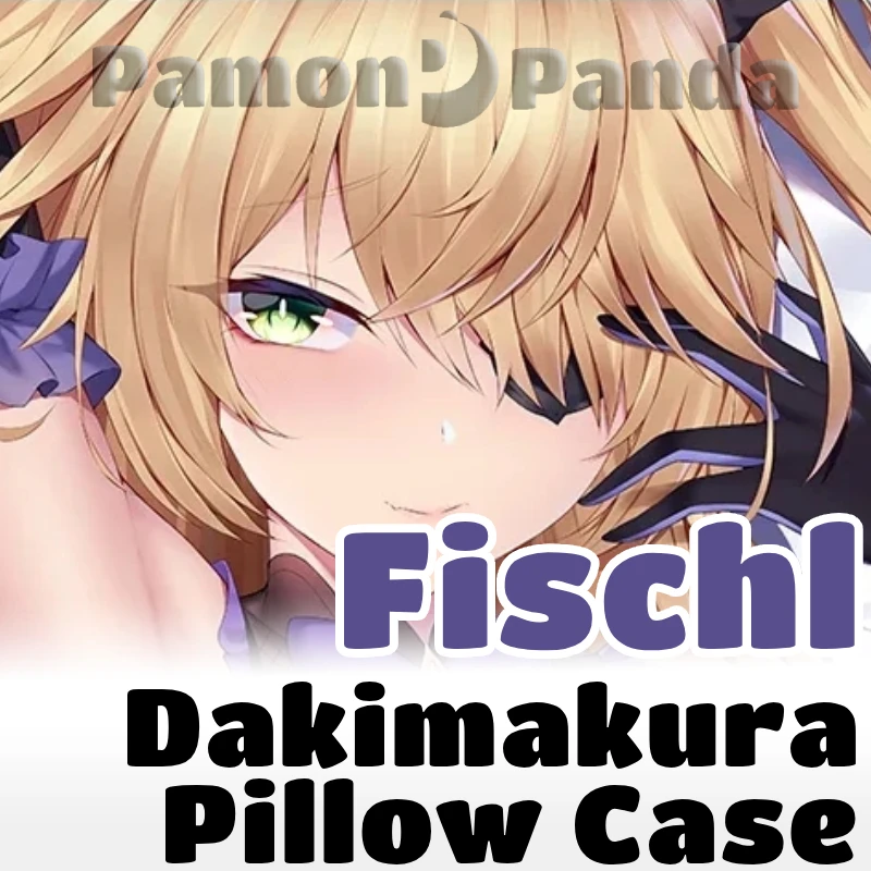 Fischl Dakimakura Genshin Impact Game Hugging Pillow Case Full Body Cushion Cover Pillowcase Home Bedding Decor Otaku Gift SFYX
