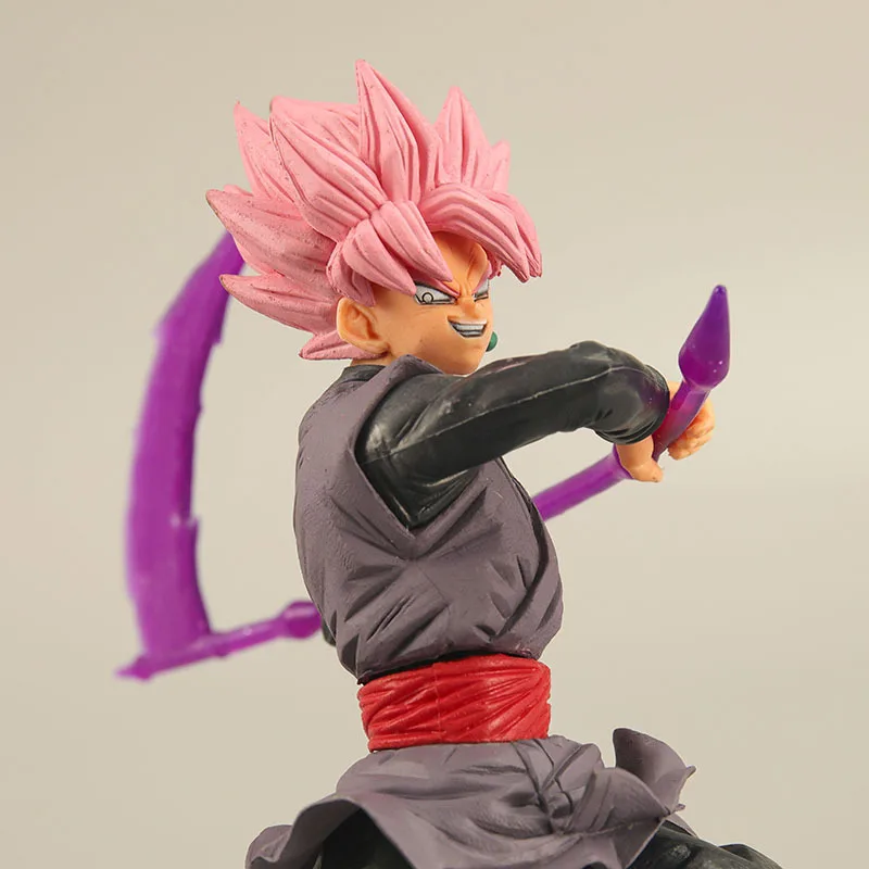 22Cm Anime Dragon Ball Z Son Goku Kakarotto Super Saiyan Zamasu Goku Zwart Pvc Actiefiguren Standbeeld Model Pop speelgoed Kinderen Geschenken