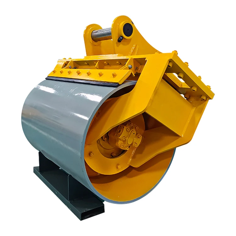 Pile driving compactor, excavator, high-frequency vibrating hammer, steel sheet pile and cement pile driving and extraction