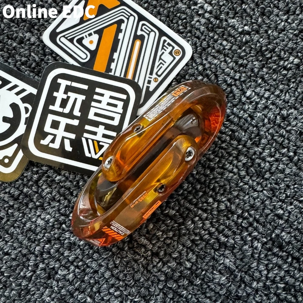 中古 WANWU EDC PEI エスカポッド メカニカル ツインスライダー フィジェット スライダー フィジェット トイズ 大人向け ノベルティ トイ