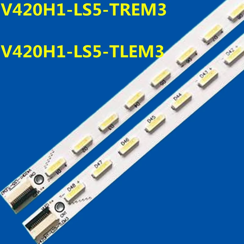 10pcs LED Backlight Strip V420H1-LS5-TREM3 V420H1-LS5-TLEM3 3D42A6000I 4A-D067872 For 42E550D 42E550E V420HK1 -LS5