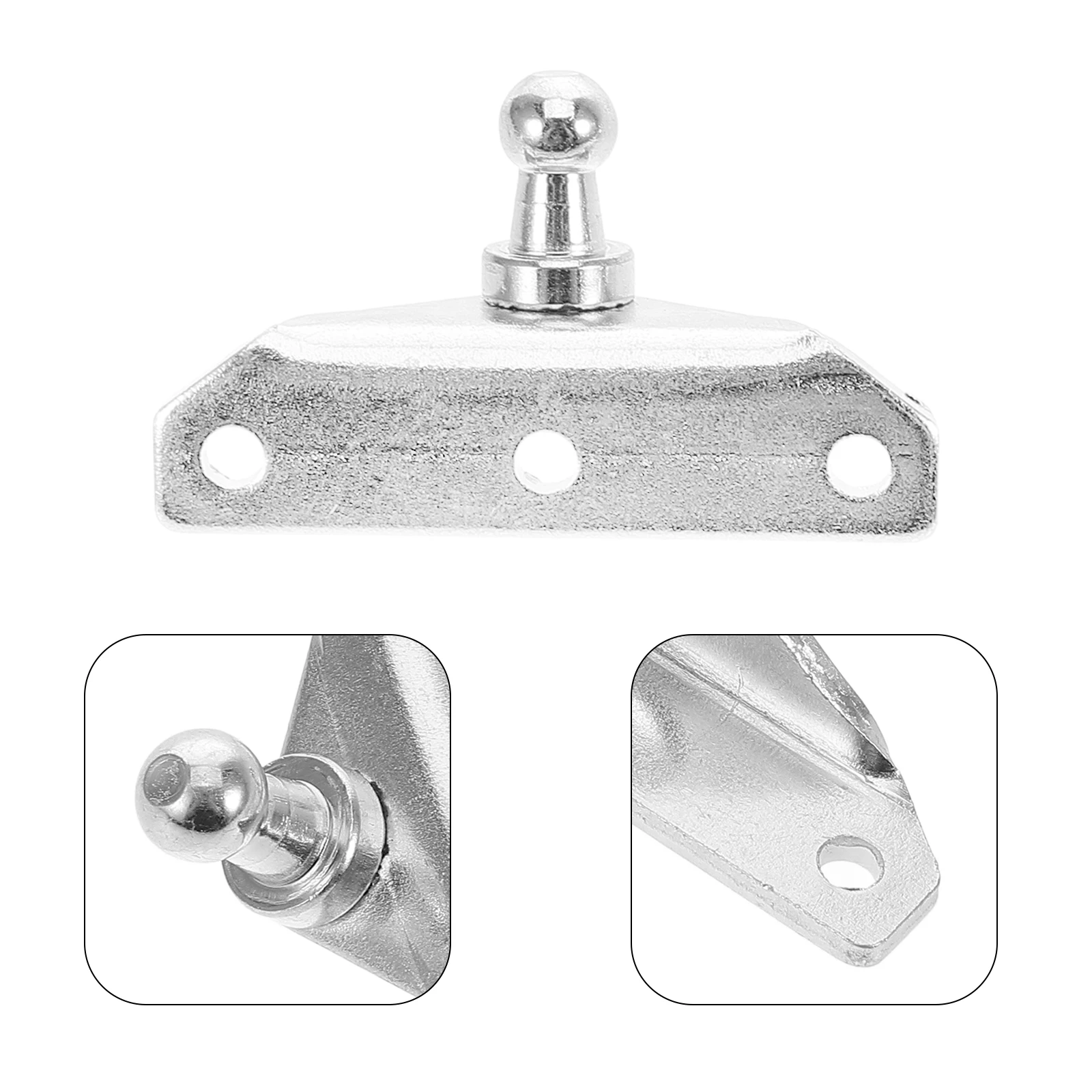 

1 Pair 10Mm Metal Ball Mounting Bracket Strut Shock Absorption Lift Support For Automobile Furniture