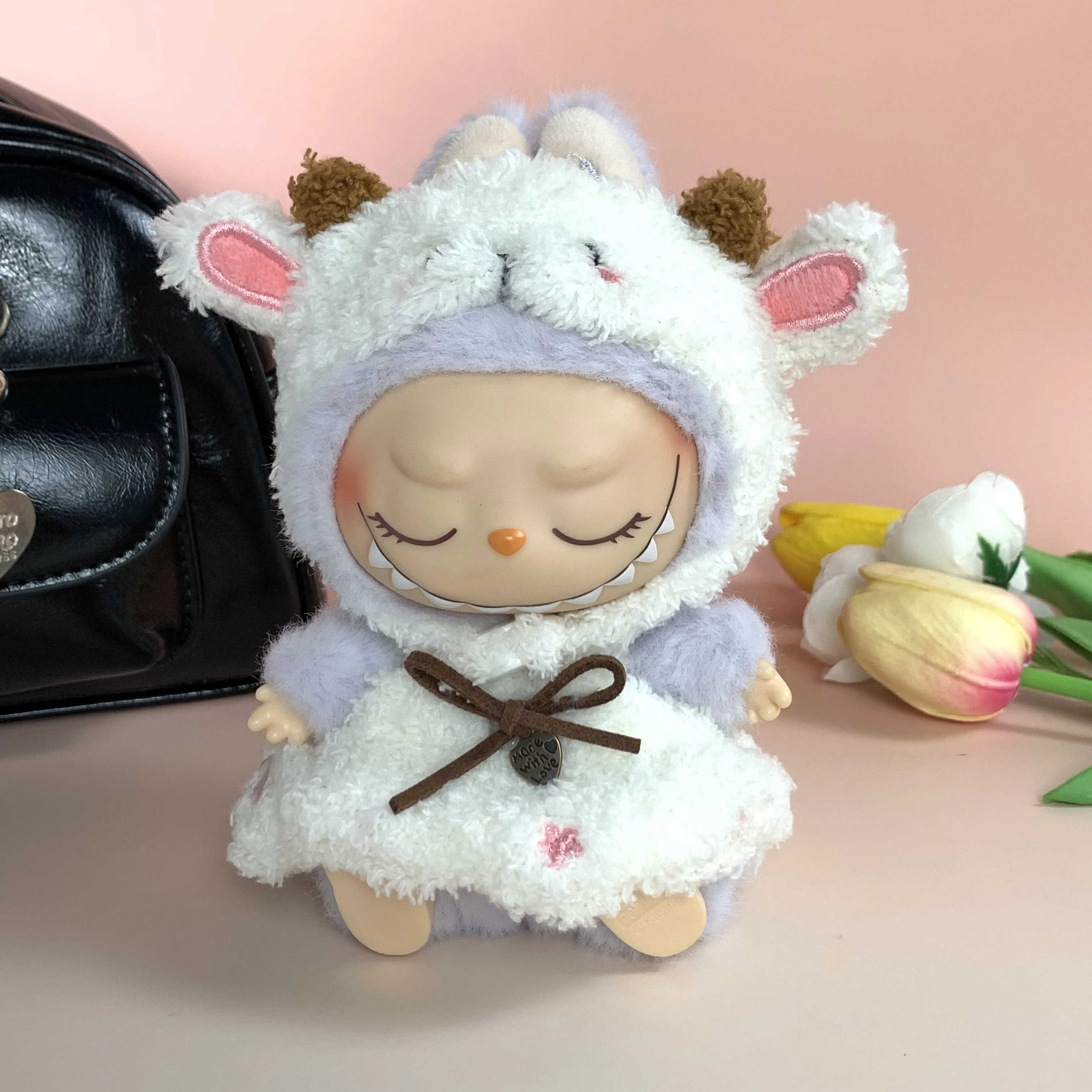 17cm Labubu Doll Outfit - LABUBU Blind Box Sit-Sit Party (Gen 1/2/3) Plush Set