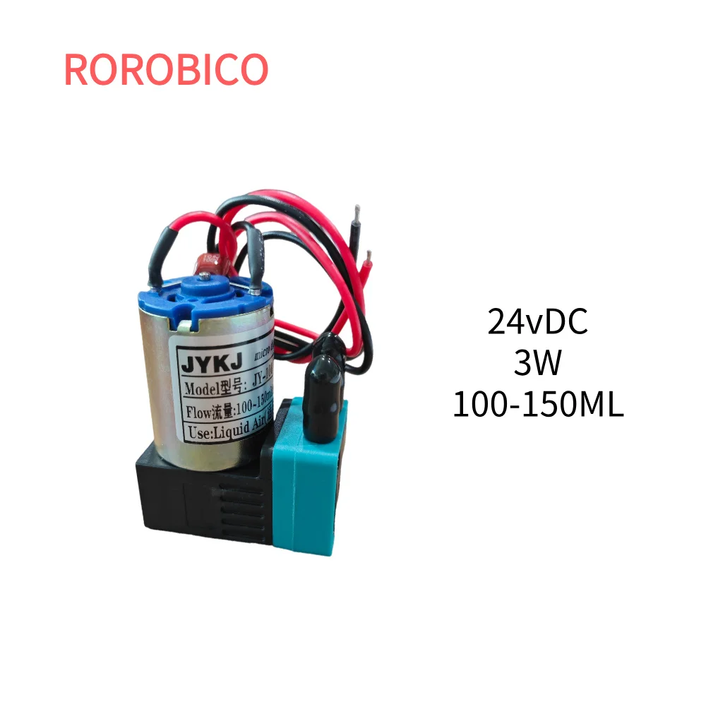 Original JY 24v 3w Ink Pump 24V Liquid Pump Small Ink Pump for All Solvent Printer Xp600 Dx5 Tx800 I3200 Ink Pump 100-150ML/Min