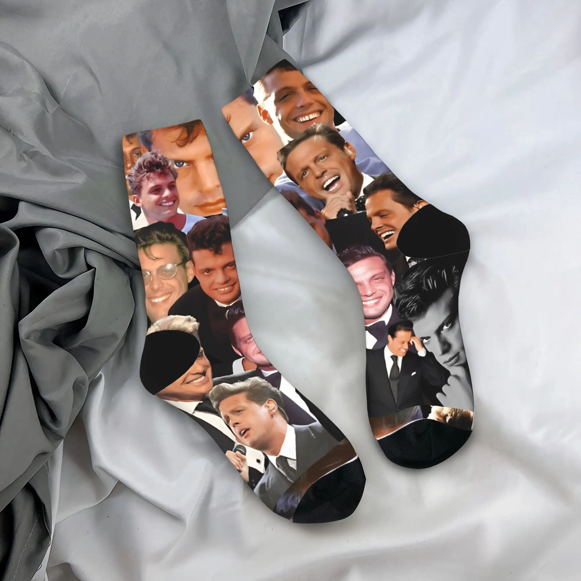 

Чулки Singer L-Luis M-Miguel, мужские носки, мягкие носки в стиле ретро, осенние нескользящие носки для скейтборда, подарок на день рождения