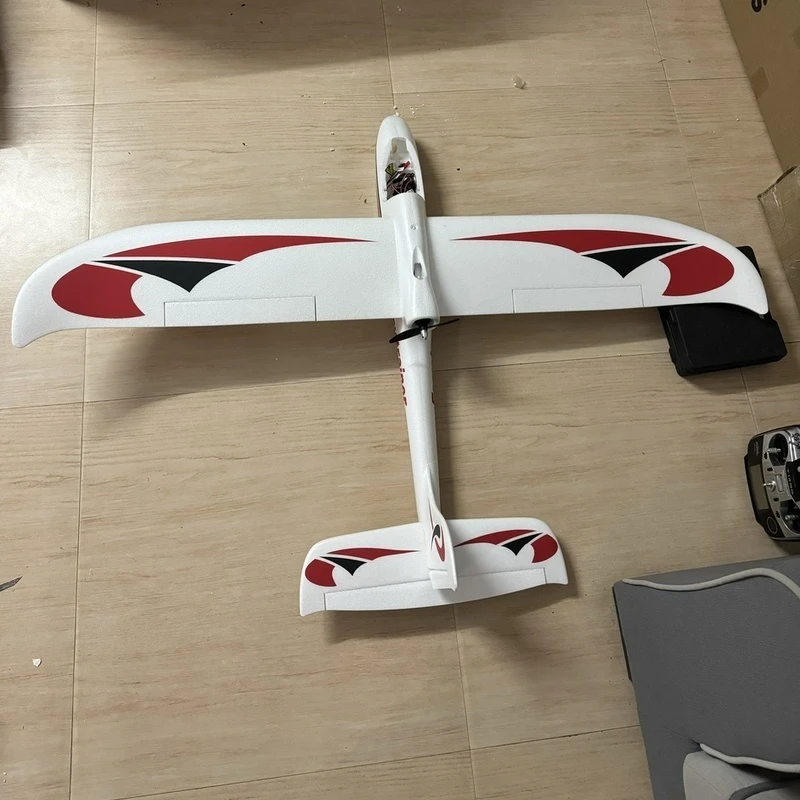 FMS 모델 항공기 1280mm 트래블러 V2 초보자 연습용 원격 조종 항공기 폼 고정익 스프레딩 글라이더 PNP/RTF