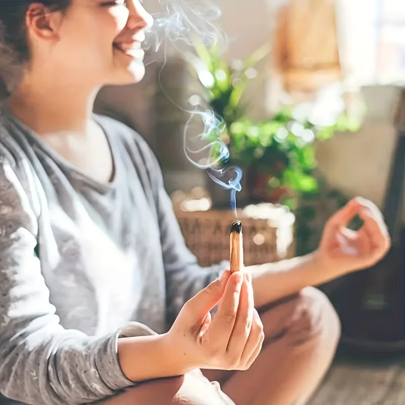 50G/100G Natural Peruvian Sacred Wood Sticks, with Natural Aroma, Suitable for Rituals, Yoga, and Home Purification - Perfect for Christmas, Easter, and Halloween