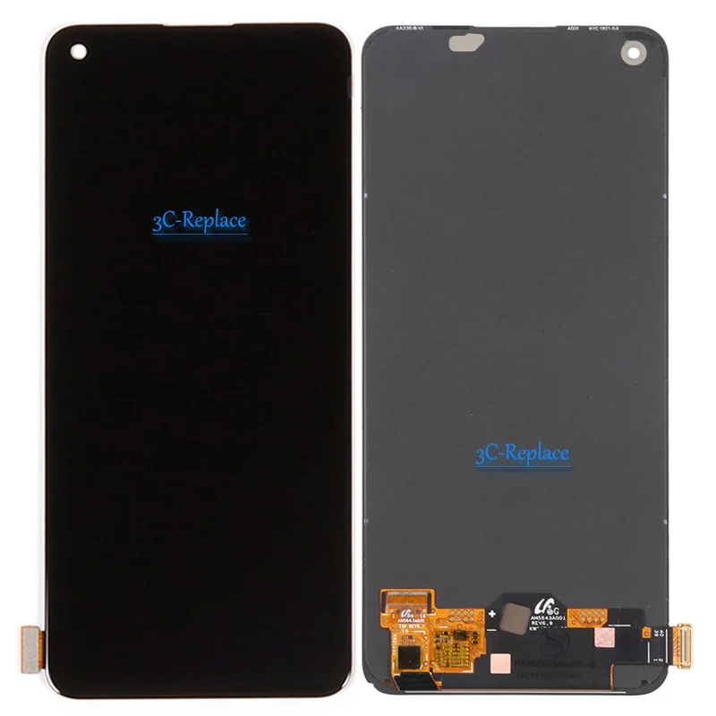 Amoled / TFT Black 6.43 Inch For Oppo Reno7 Z 5G CPH2343 LCD