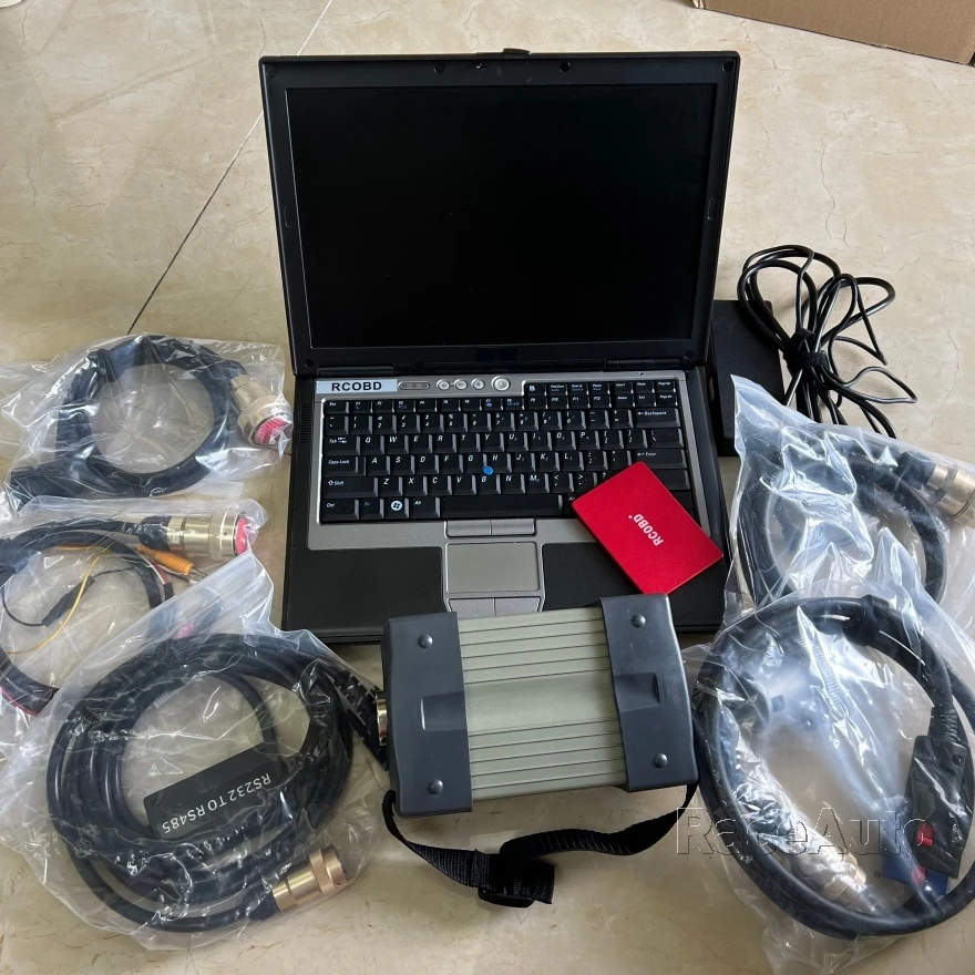 

Mb Star C3 Multiplexer with 5 Cables Relay Software Ssd V2014.12 Super Speed in D630 Laptop 4G for Dell Full Kit