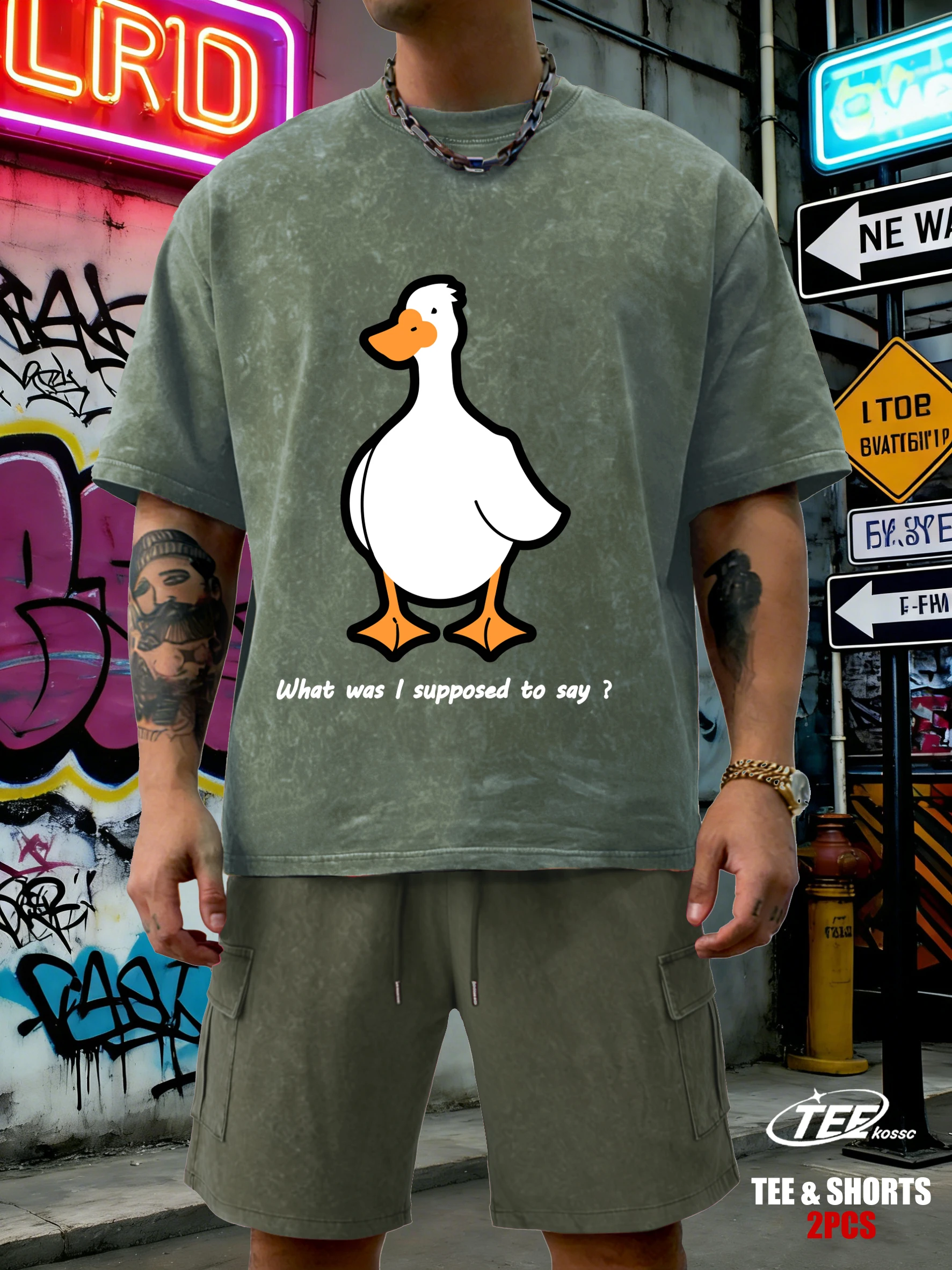

Мужская хлопковая футболка в стиле ретро с принтом «Что должен говорить Гусь», удобная, модная, свободного кроя, с эффектом снежной стирки, мягкая, комплект из нескольких футболок