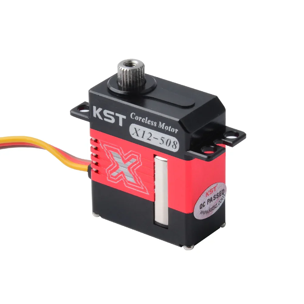 KST X12-508 6.2Kgf.cm 0.07sec Metal Gear HV Micro Digital Servo for RC Helicopters