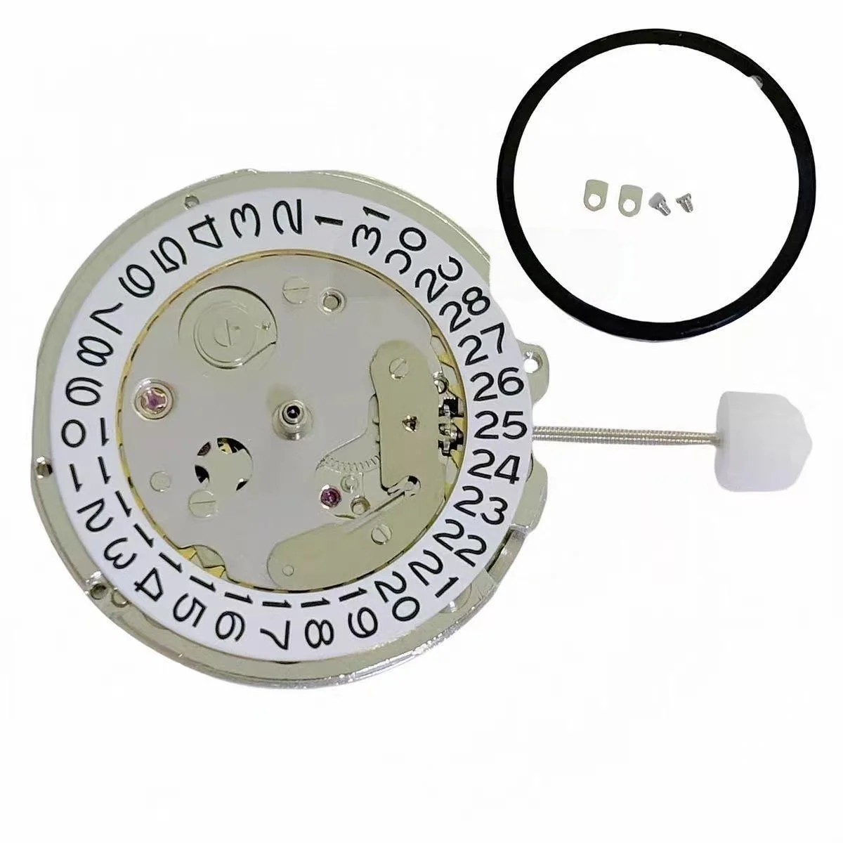 China NH35 Movement Calendar NH35 Automatic Mechanical Movement High Accuracy 24 Jewels Mod Watch Replacement Japan NH35A
