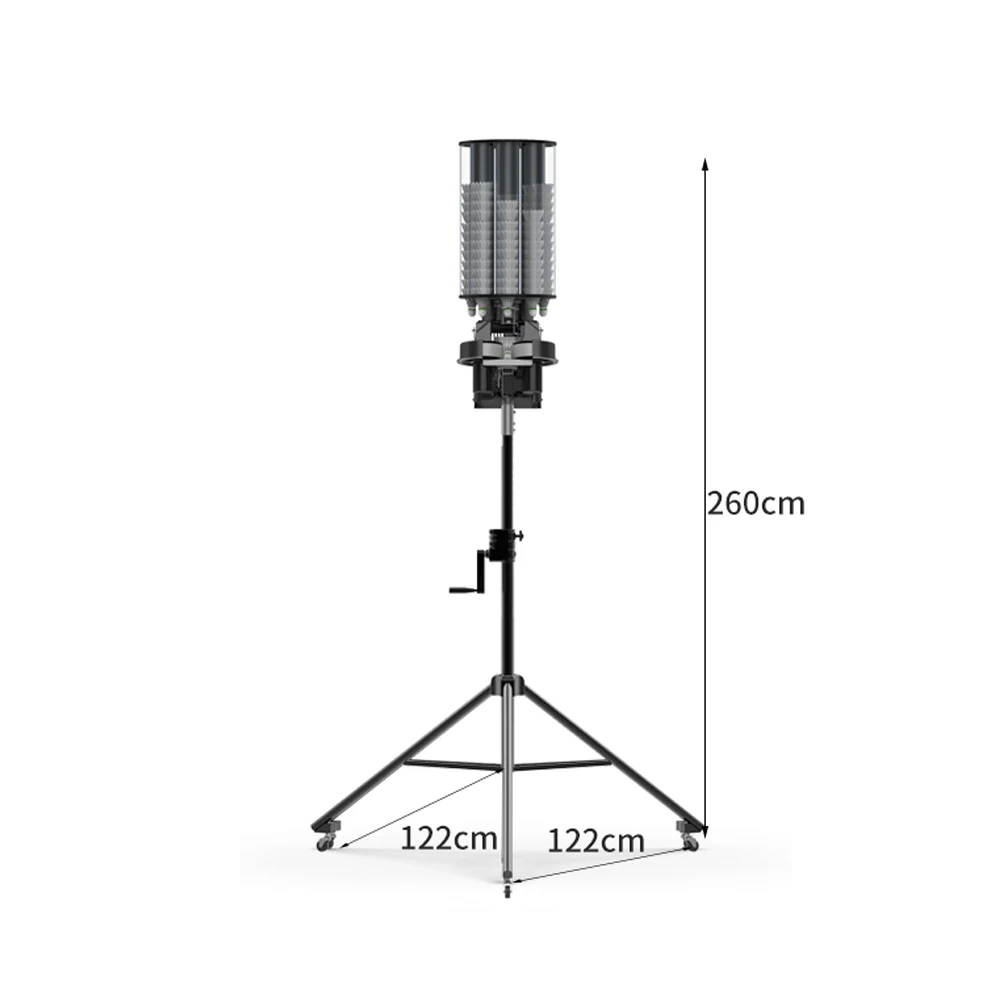 Groothandelsprijs Verstelbare Badminton Trainingsmachine Badminton Schietmachine Launcher