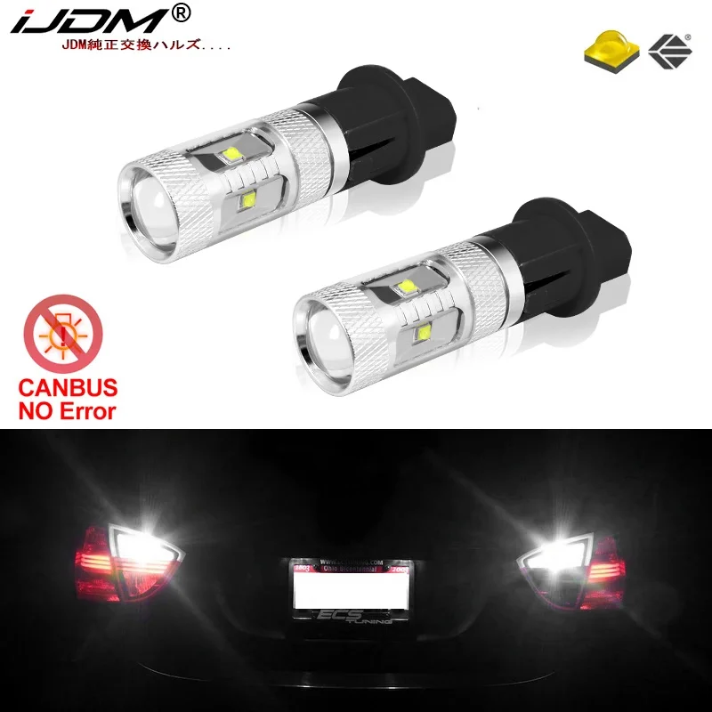 2pcs High Power white 30W PH16W LED Bulbs For Audi BMW VOLVO, etc Front Turn Signal Lights, Reverse Lights,DRL