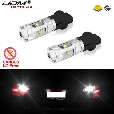 2 шт. белые светодиодные лампы высокой мощности 30 Вт PH16W для Audi BMW VOLVO и т. д. передние указатели поворота, фонари заднего хода, DRL
